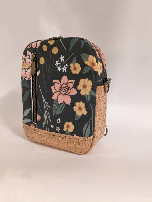 Pebble - Maya Floral with Yellow Straps