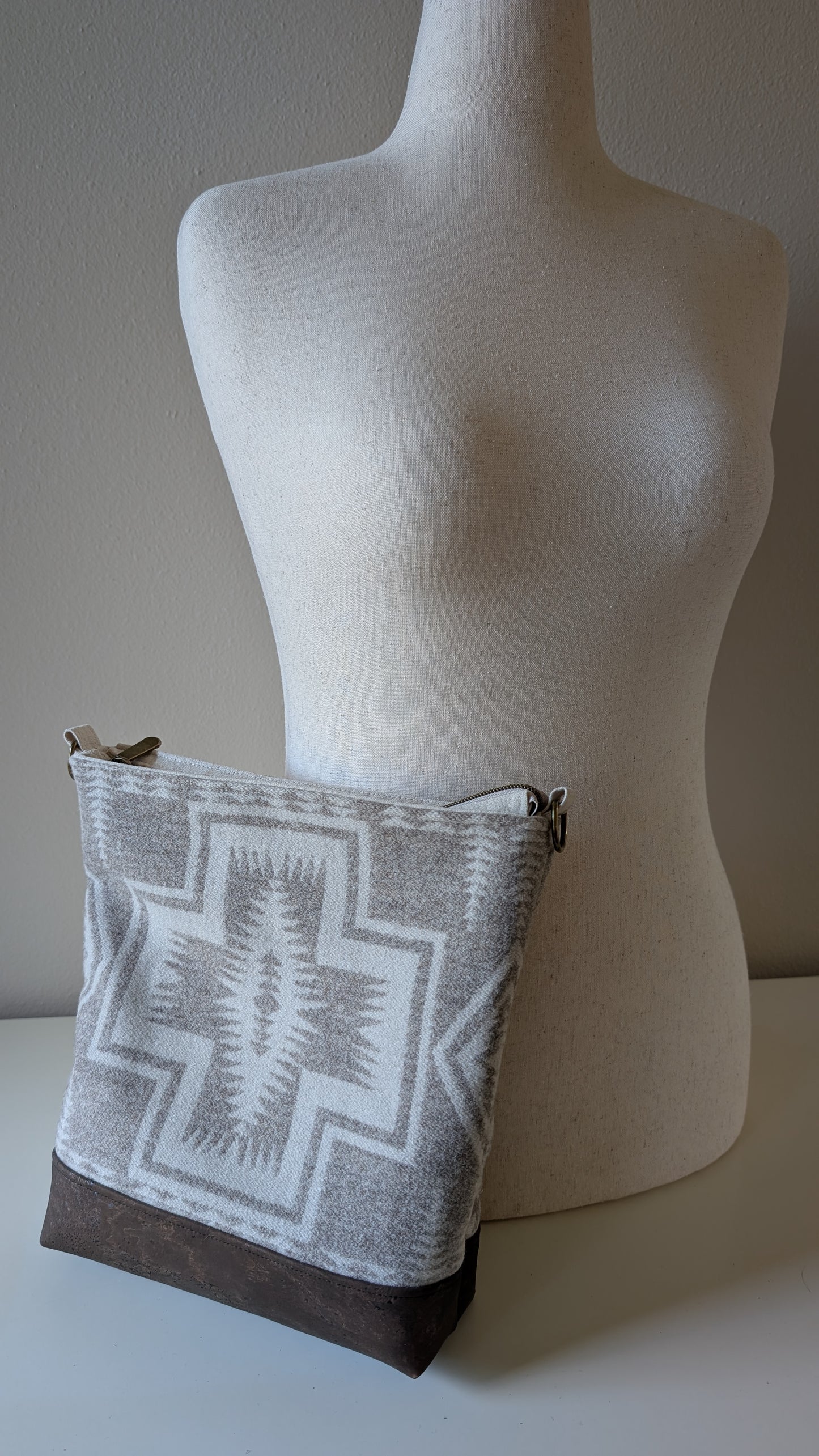Crossbody Tote in Harding Tonal