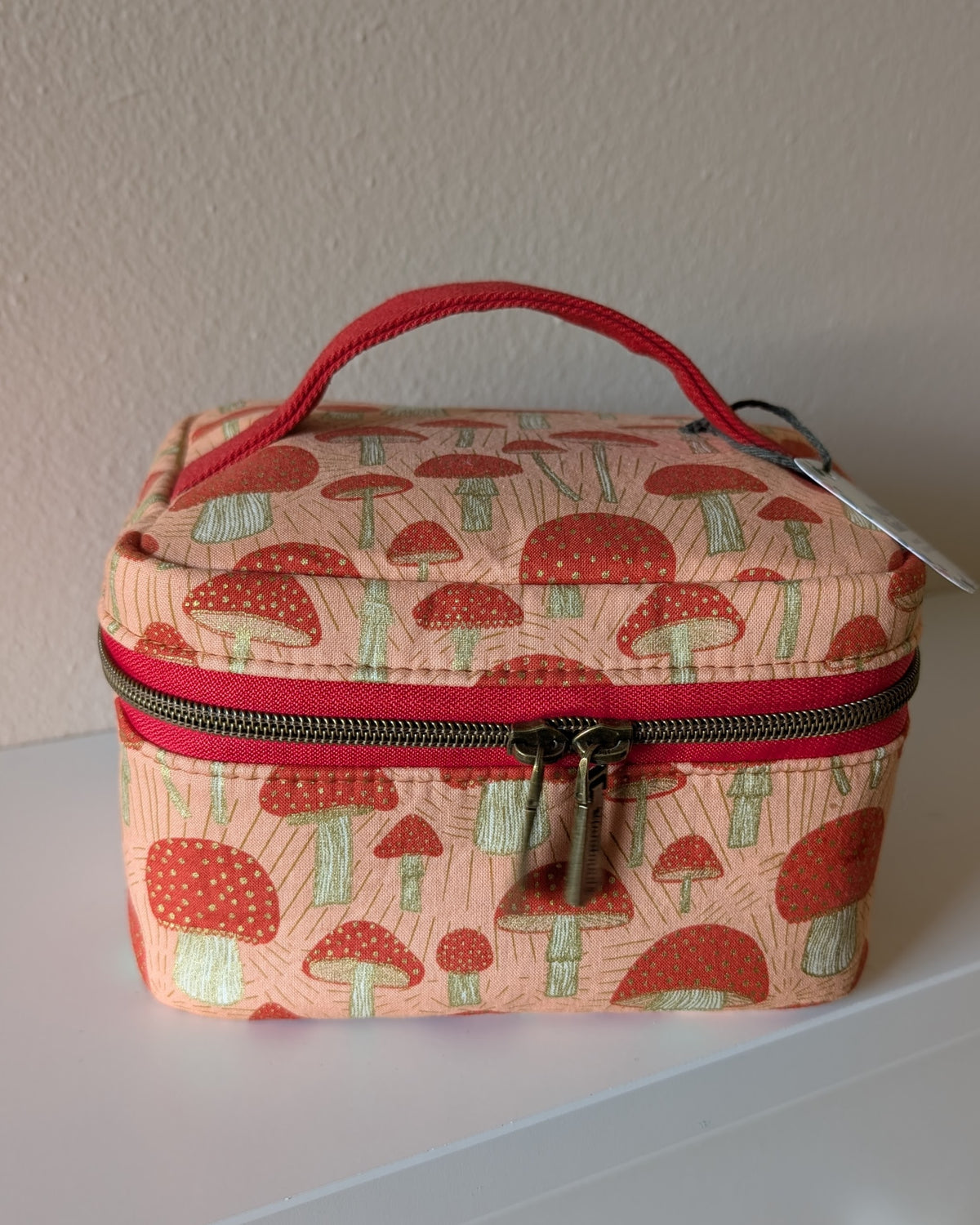 Metallic Mushroom - Train Case