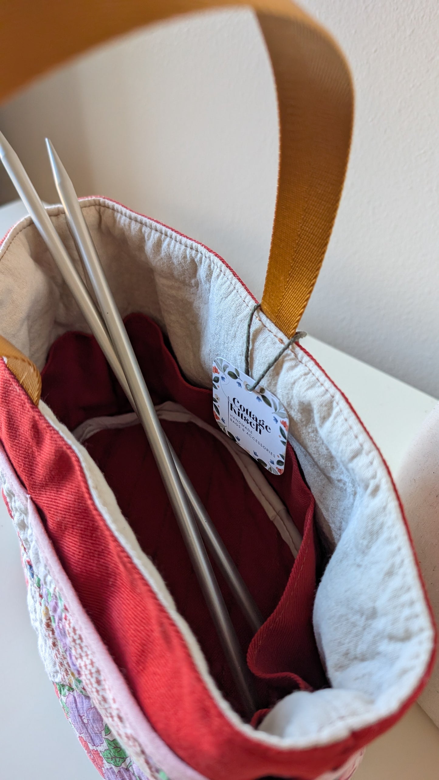Vintage Quilt Project Bag