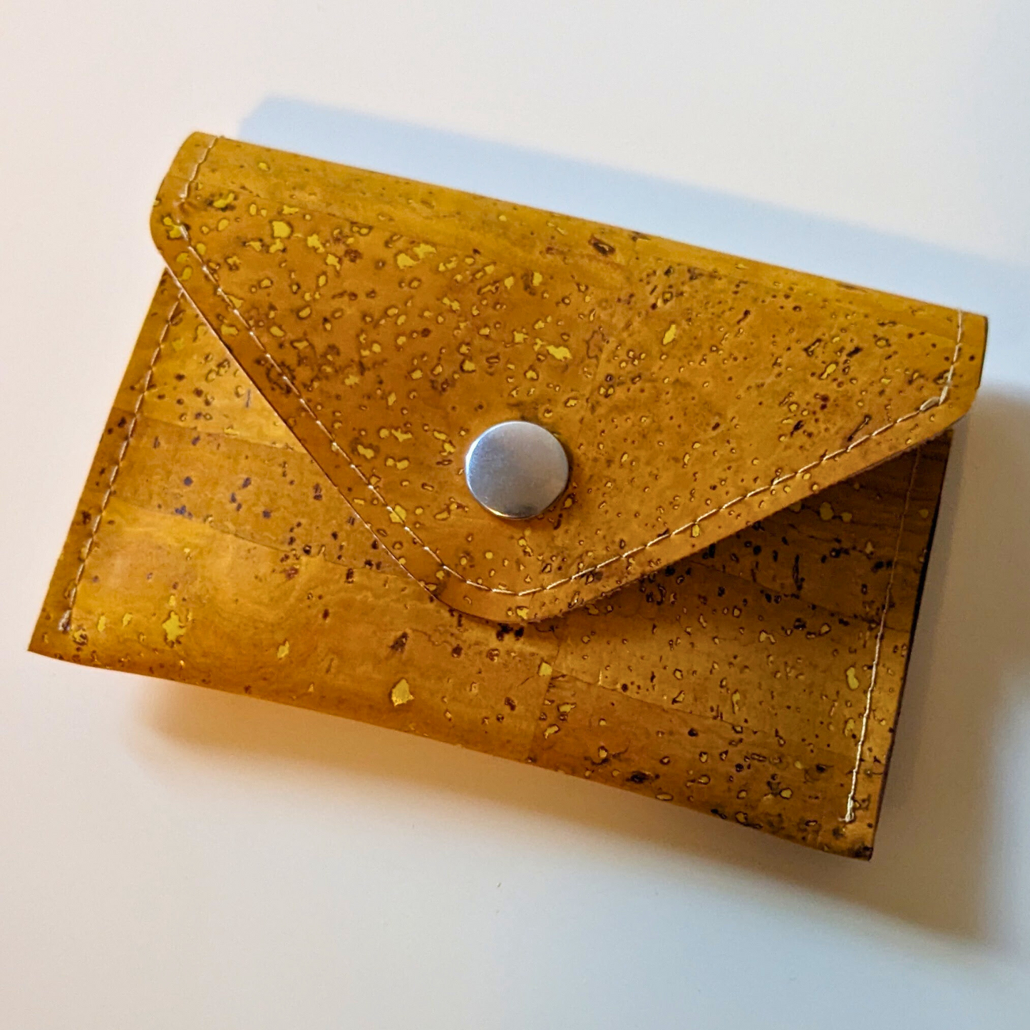 Cork Mini Envelope Wallet - Sunshine