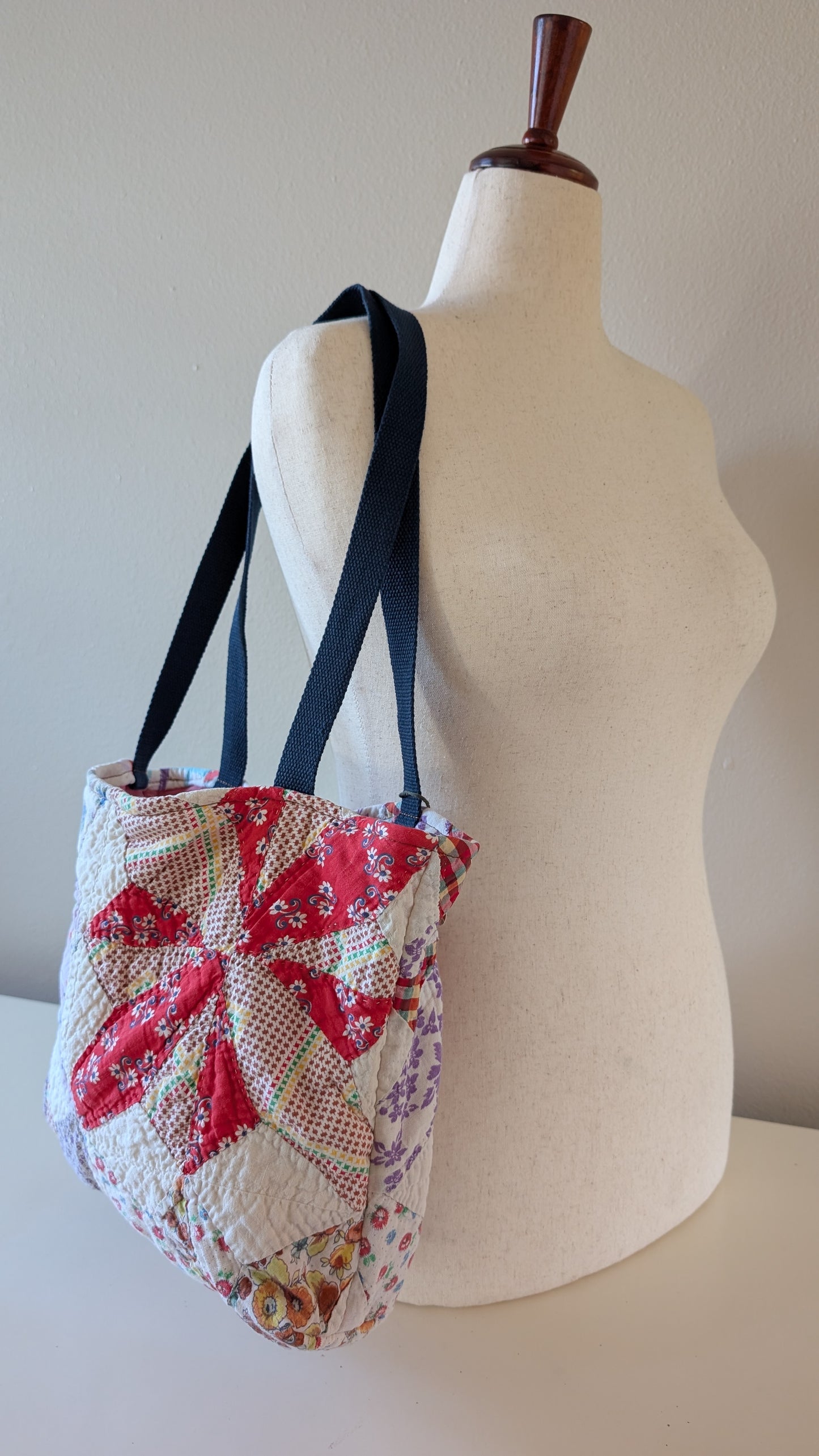 Vintage Quilt Tote