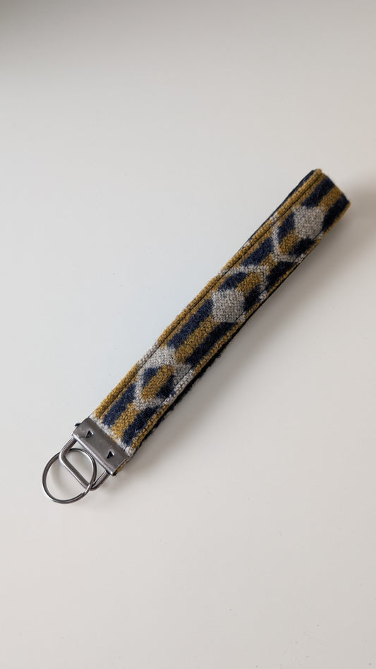 Keychain Wristlet in Pendleton Wool ® - Long Style 1