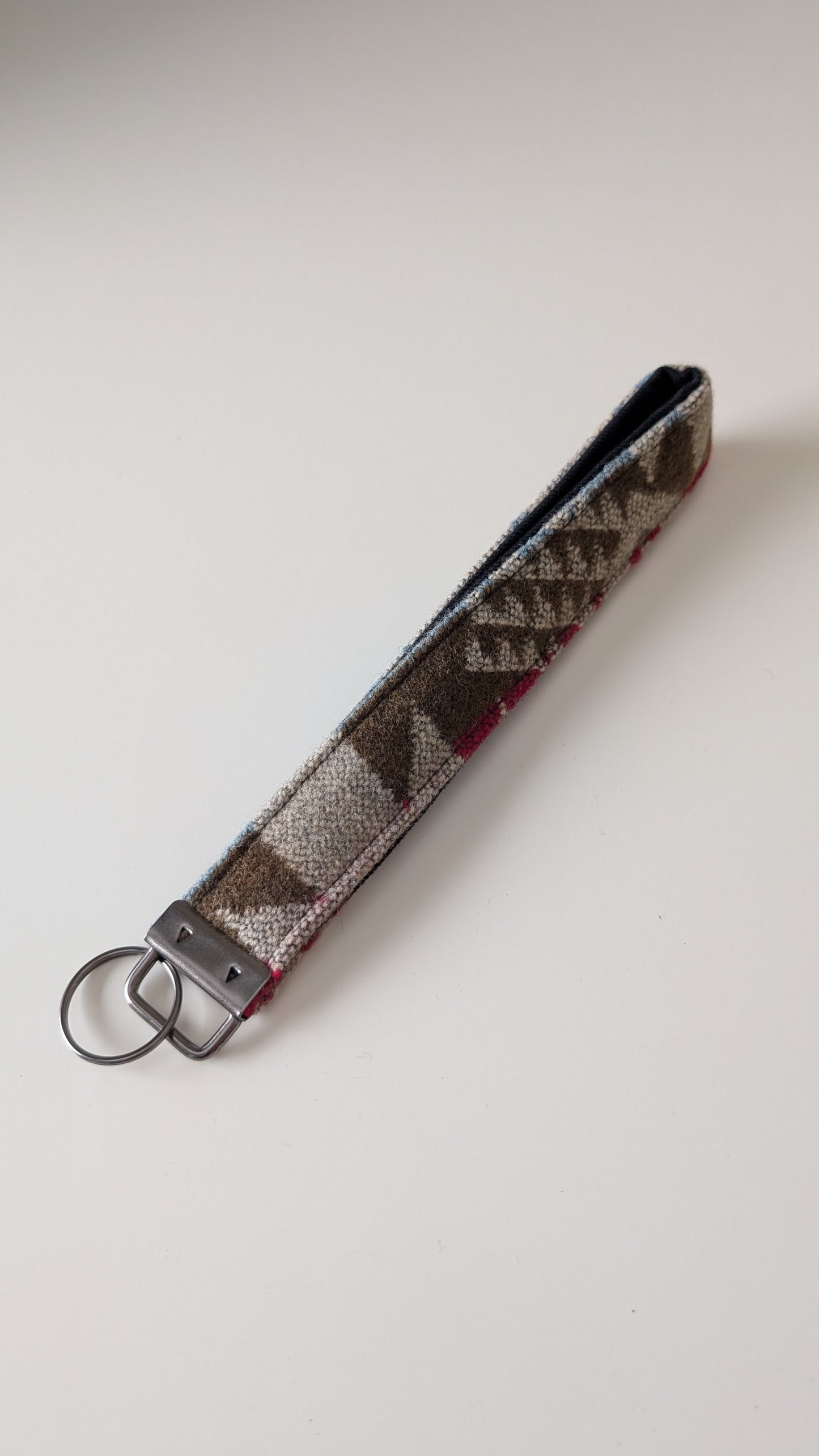 Keychain Wristlet in Pendleton Wool ® - Long Style 2