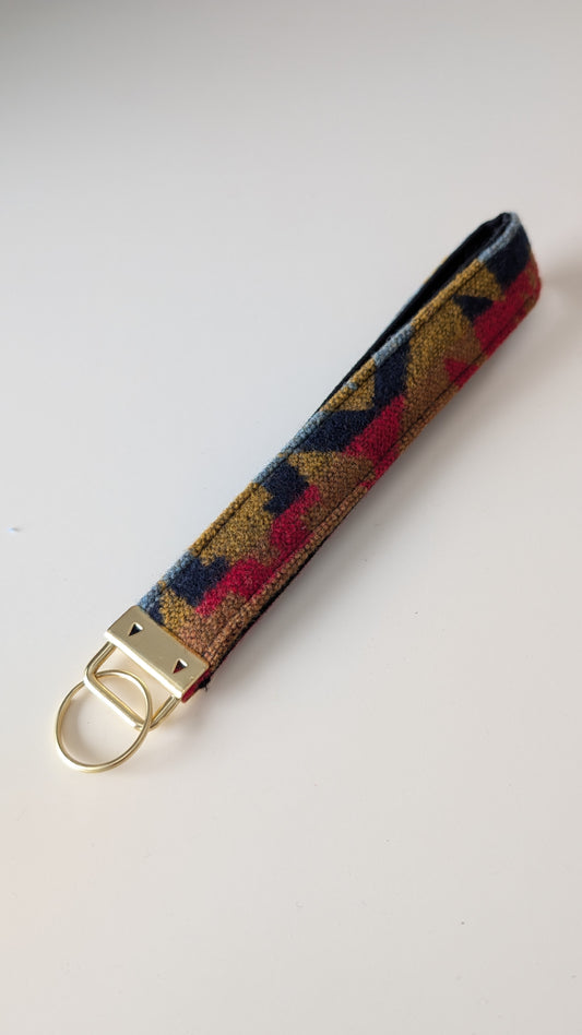 Keychain Wristlet in Pendleton Wool ® - Long Style 6