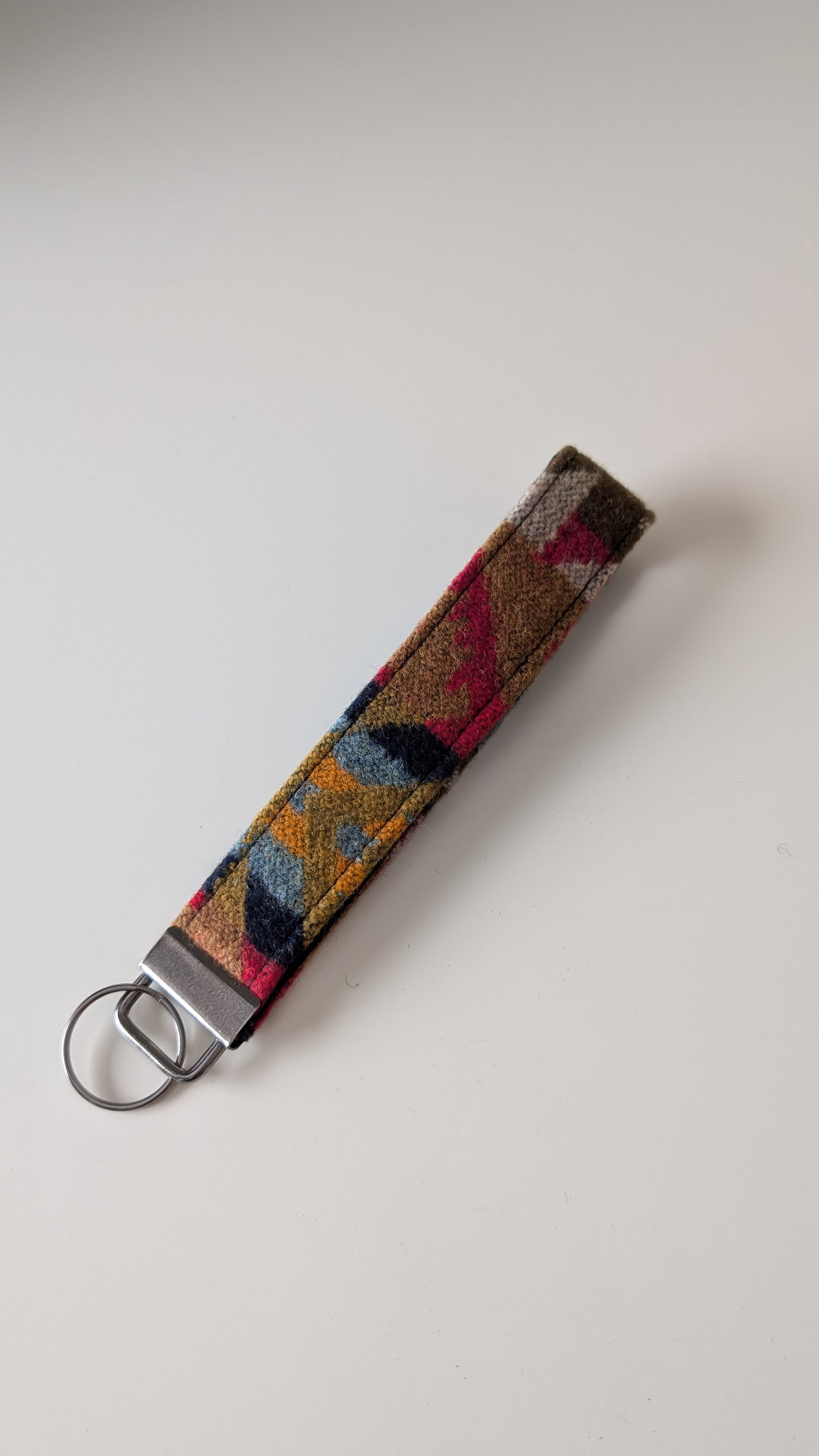Keychain Wristlet in Pendleton Wool ® - Short Style 2