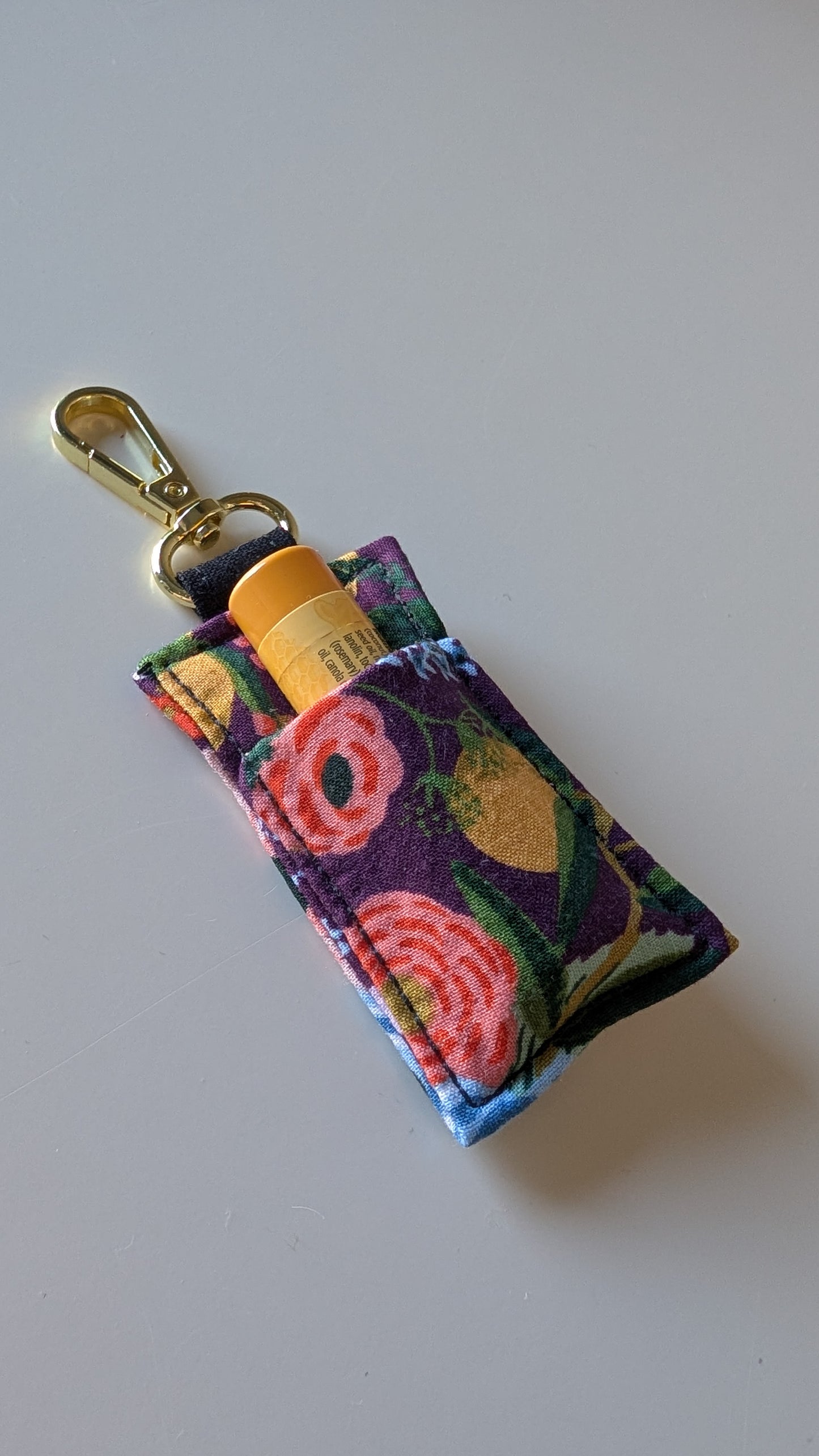 Lip Balm Clip - Royal Garden