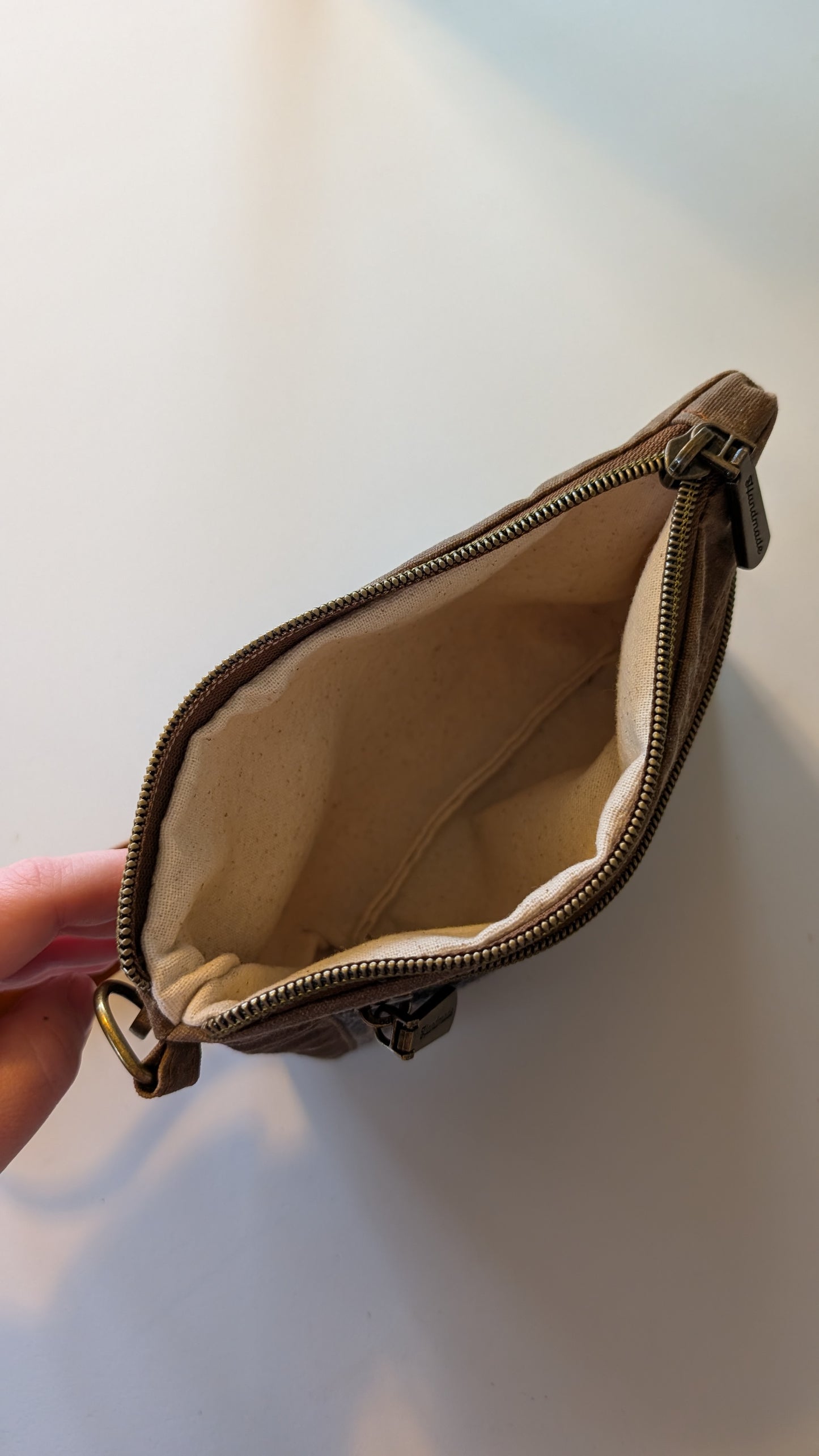 Devon Wristlet - Tawny Pendleton Wool ® Plaid