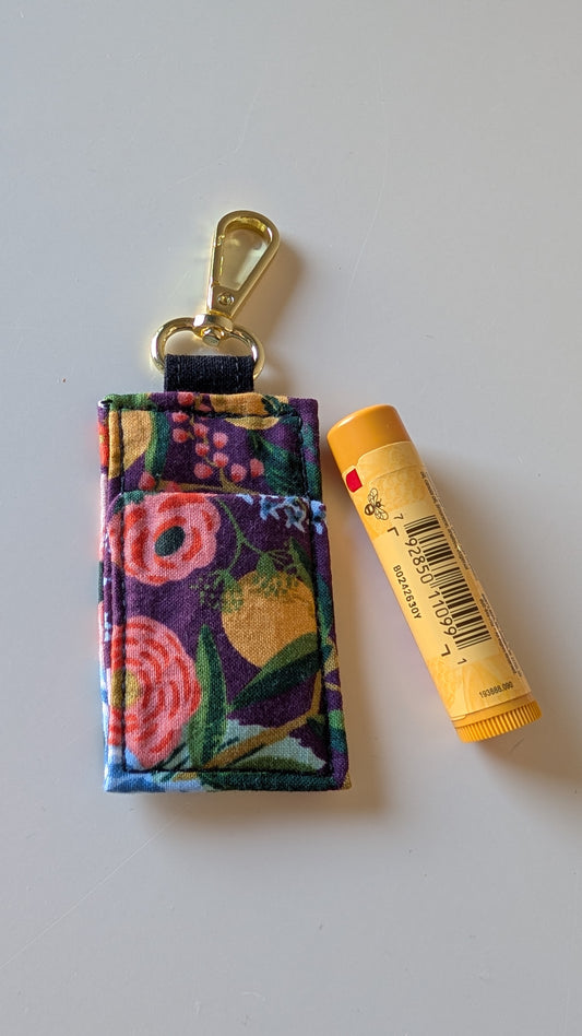 Lip Balm Clip - Royal Garden