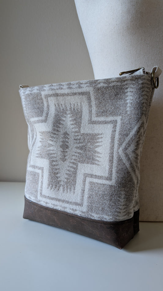 Crossbody Tote in Harding Tonal