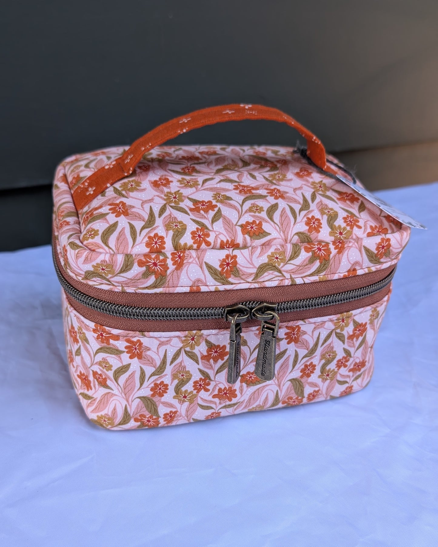 Groovy Floral Train Case