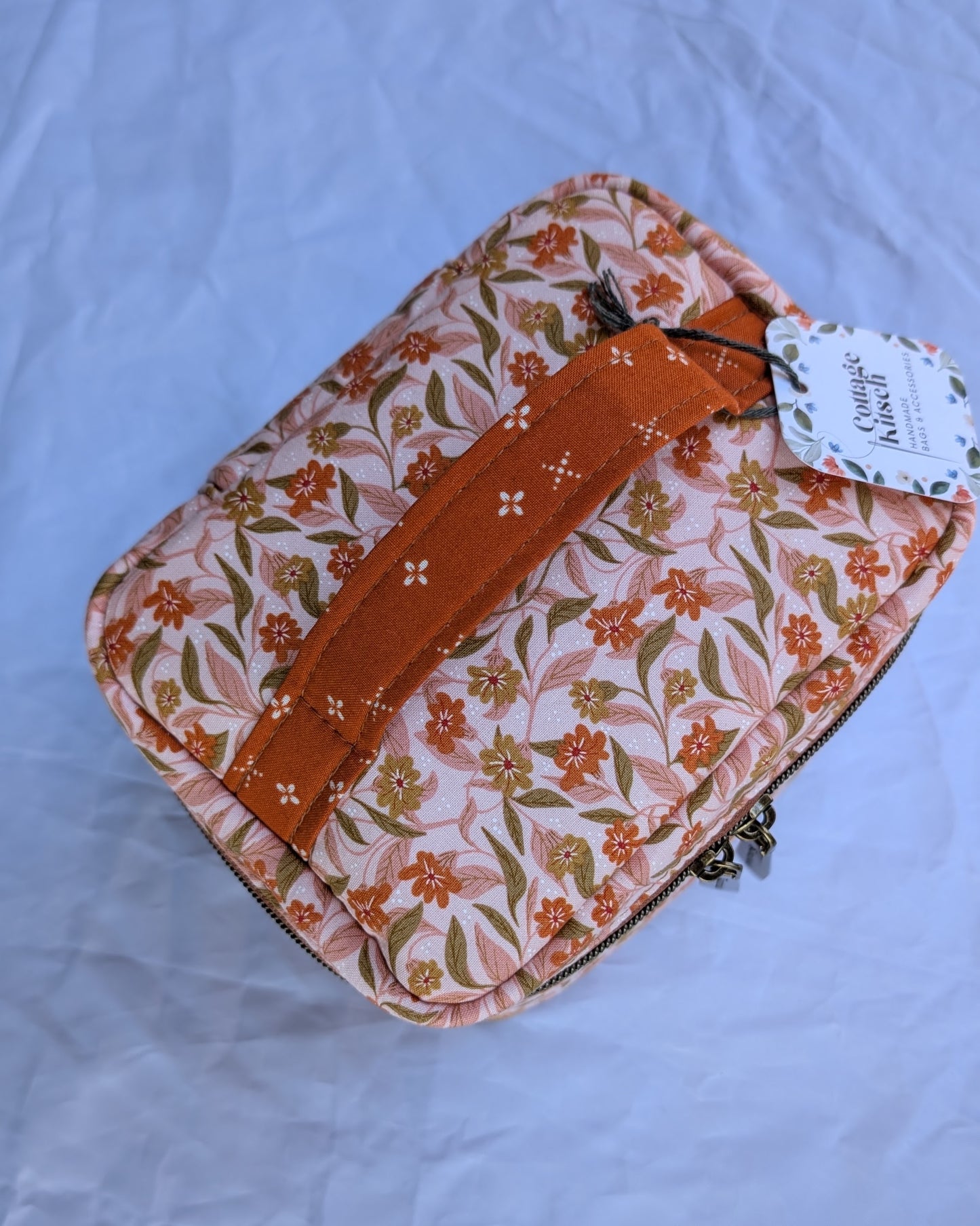Groovy Floral Train Case