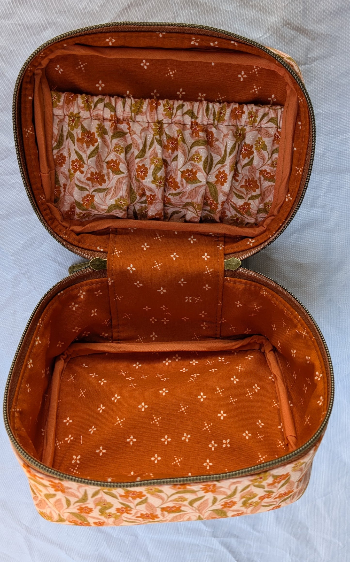 Groovy Floral Train Case