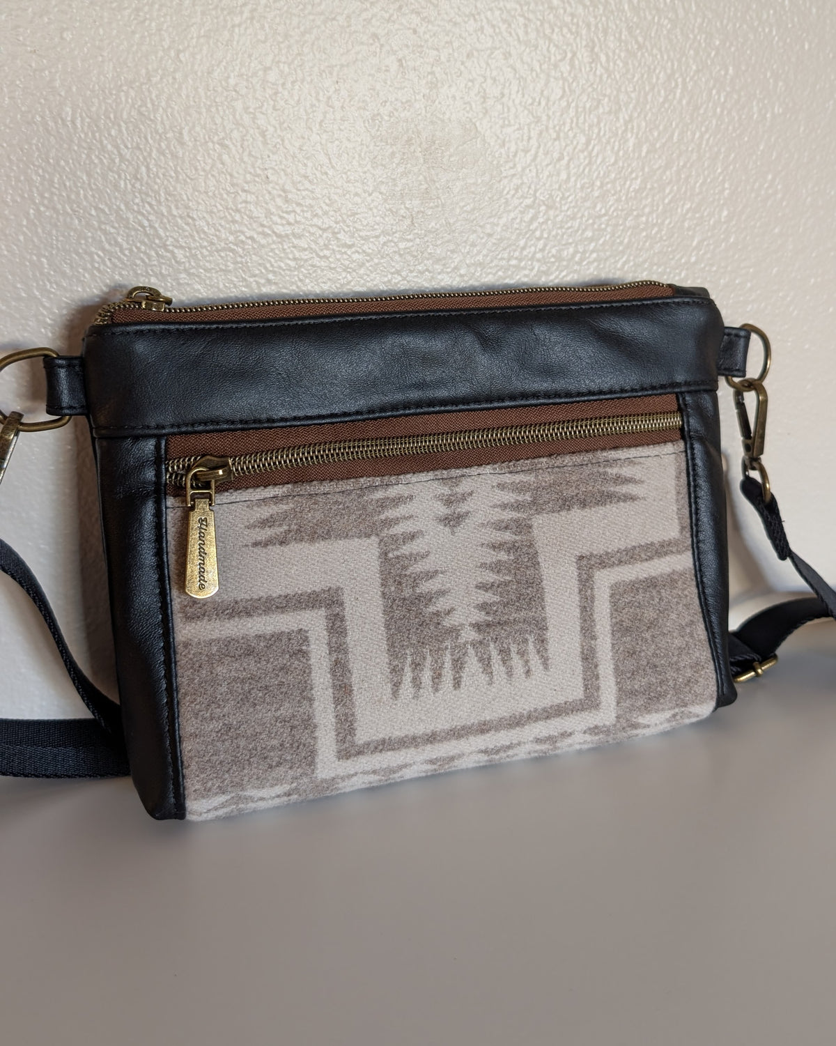 Leather Devon Crossbody - Harding Black