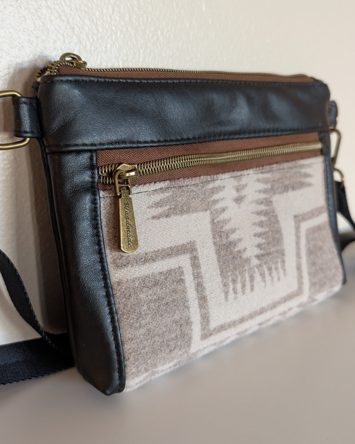 Leather Devon Crossbody - Harding Black