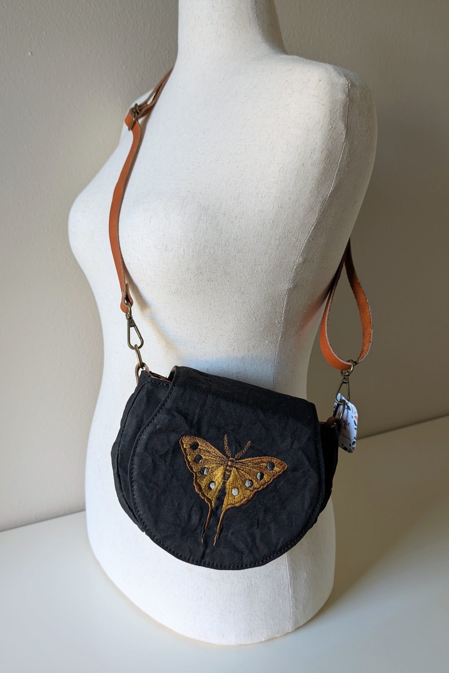 Hattie Saddle Bag - Moth
