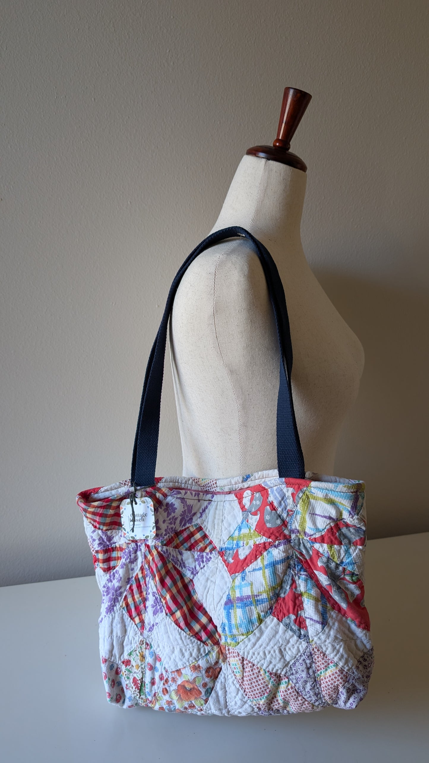 Vintage Quilt Tote